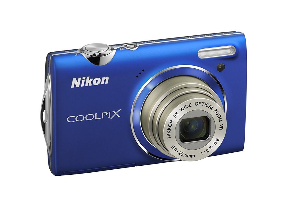 Nikon Coolpix S5100 12.2 MP Digital Camera with 5x Optical Vibration Reduction (VR) Zoom and 2.7-Inch LCD (Pink) N12