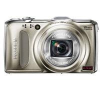Fujifilm FinePix F600EXR Digital Camera, 16MP Resolution, 3.0 inch LCD Display, 15x Optical Zoom Lens, Gold N4