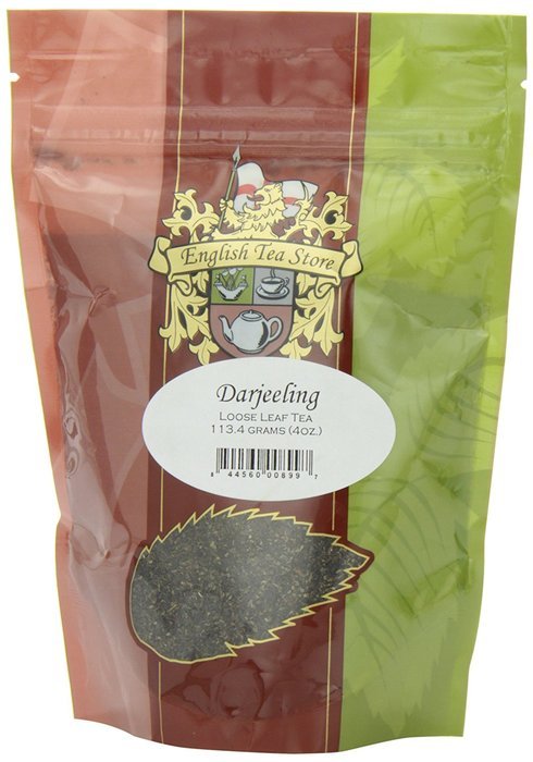 English Tea Store Loose Leaf, Decaf Darjeeling Tea, 4 Ounce N25