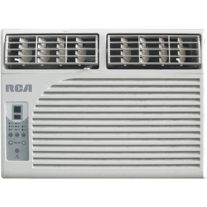 RCA RACE1201 12000 BTU Window-Mounted Air Conditioner with Remote Control, 115-volt