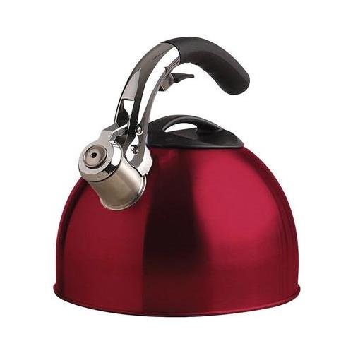 Epoca, Primula SoftGrip Kettle 3Qt Rd (Catalog Category: Kitchen & Housewares / Coffee Makers)