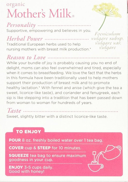 Traditional Medicinals Teas Organic Mother's Milk Tea Bags, 16 count - 3 Pack N2