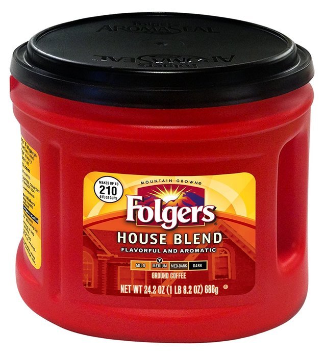 Folgers House Blend Coffee, 24.2 Ounce N5