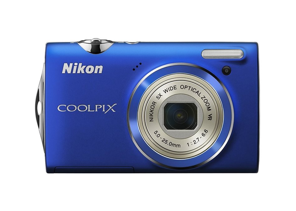 Nikon Coolpix S5100 12.2 MP Digital Camera with 5x Optical Vibration Reduction (VR) Zoom and 2.7-Inch LCD (Pink) N16