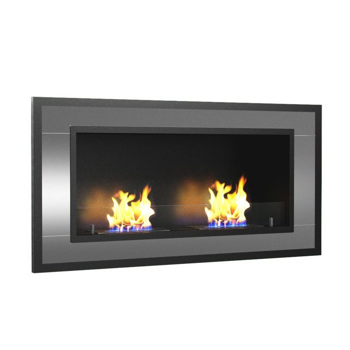 Moda Flame Lugo Wall Mounted Ethanol Fireplace N2