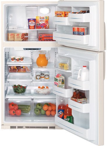 GE GTS22KBPCC 21.7 cu. Ft. Top-Freezer Refrigerator - Bisque
