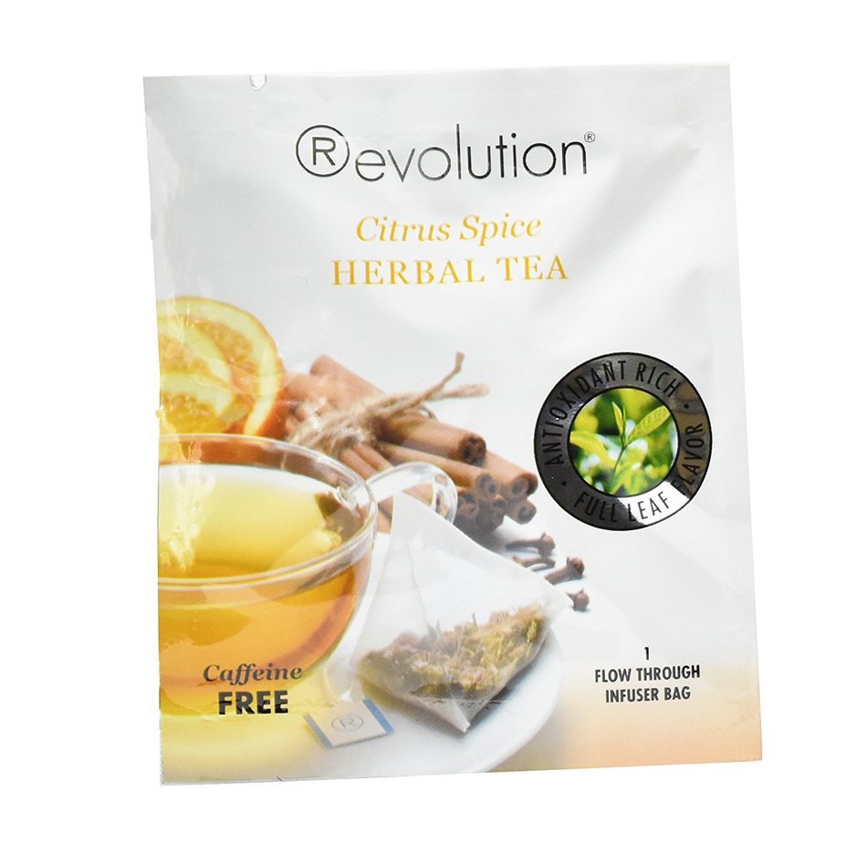 Revolution Tea - Citrus Spice Herbal Tea - 20 Count
