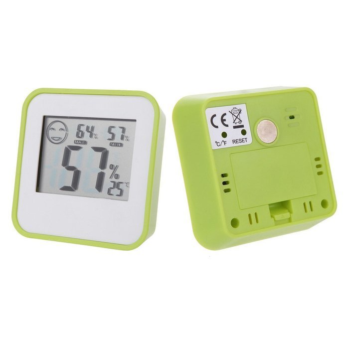 EUBeisaqi Digital LCD Thermometer Hygrometer Humidity Temperature Meter Indoor Centigrade/Fahrenheit with Comfort...