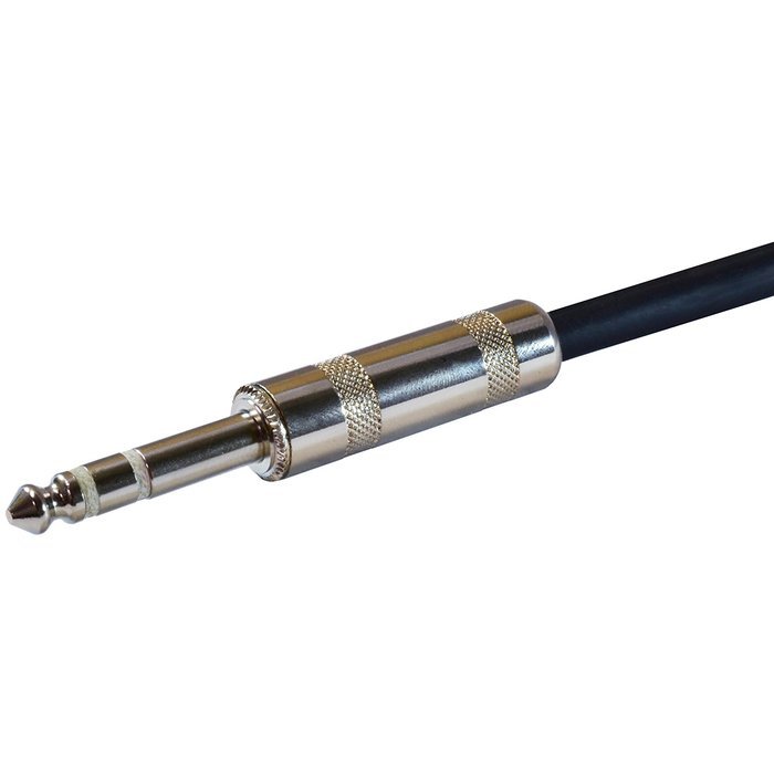 GLS Audio 1/4" Plugs for Patch Cables, Balanced Cables, Snakes - TRS Male Stereo 1/4 Inch Phono 6.3mm Phone Plug... N6