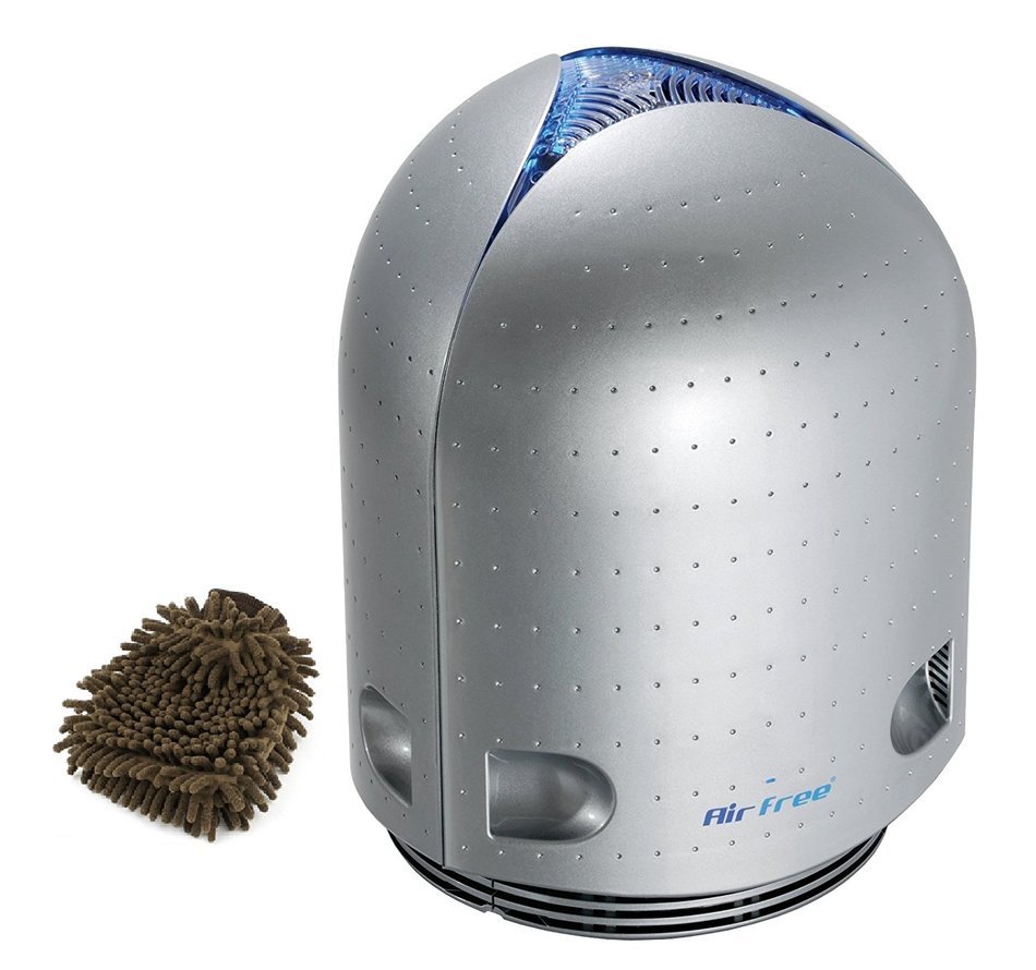 Airfree P2000 Air Purifier, Platinum 2000, Filterless (Complete Set) w/ Bonus: Premium Microfiber Cleaner Bundle N2
