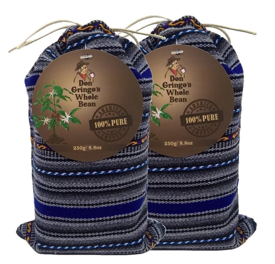 Don Gringo&acute;s Coffee Beans French (Dark) Roast Peruvian Andes&acute; Gourmet Arabica Selection. Single Origin Blend,...