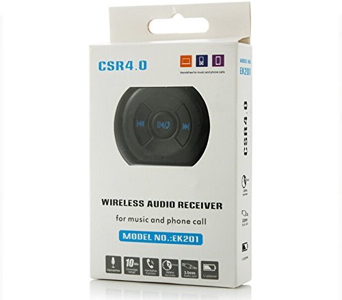 BANPA (TM) Bluetooth 4.0 Wireless Audio Receiver with 3.5mm Stereo Output for Car AUX IN N4
