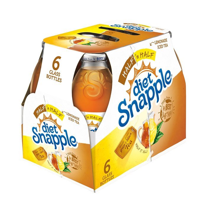 Snapple Tea 6 -16 Fl Oz, (Pack of 2) (Green Tea Diet)
