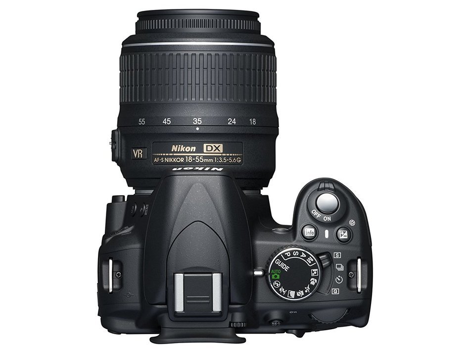 Nikon D3100 DSLR Camera with 18-55mm f/3.5-5.6 Auto Focus-S Nikkor Zoom Lens (Discontinued by Manufacturer) N10