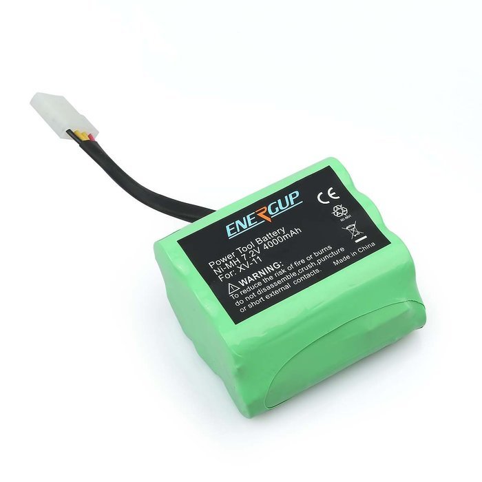 Energup 7.2V 4000mAh Neato XV-11 XV-12 XV-14 XV-15 XV-21 Vacuum Cleaner High capacity Replacement Battery for... N5