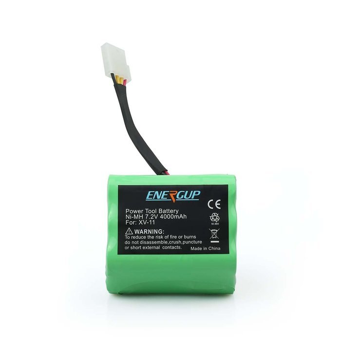 Energup 7.2V 4000mAh Neato XV-11 XV-12 XV-14 XV-15 XV-21 Vacuum Cleaner High capacity Replacement Battery for... N6