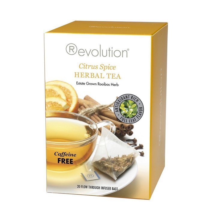 Revolution Tea - Citrus Spice Herbal Tea - 20 Count N2