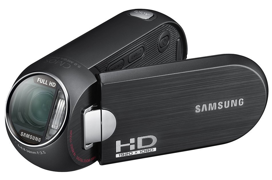 Samsung HMX-R10 HD Flash Memory Camcorder with 5x Optical Zoom (Black) (Discontinued by Manufacturer) N3