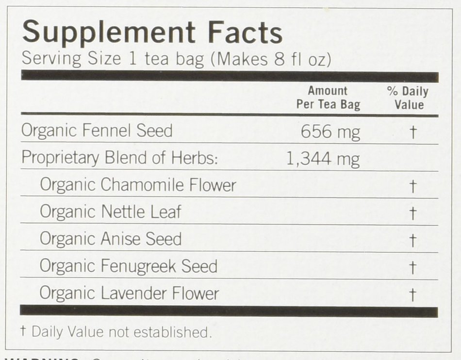 Yogi Woman's Nursing Support Tea, 16 bags