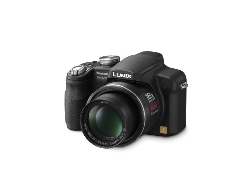 Panasonic Lumix DMC-FZ28S 10.1MP Digital Camera with 18x Wide Angle MEGA Optical Image Stabilized Zoom (Silver) N3