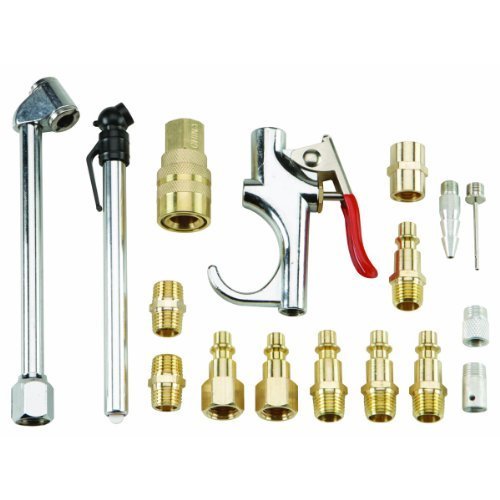 Air Tool Accessory Kit 17 Pc by USATNM by Harbor Freight Tools