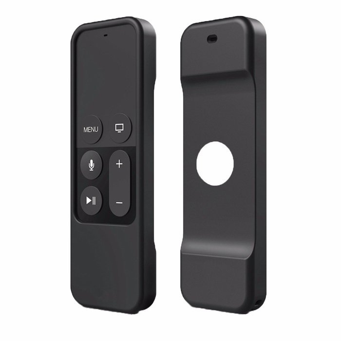 Remote Case,ELEGIANT Novel Anti-Slip Apple TV Remote Silicone Protective Cover Case with Wrist Strap/Remote Loop... N5