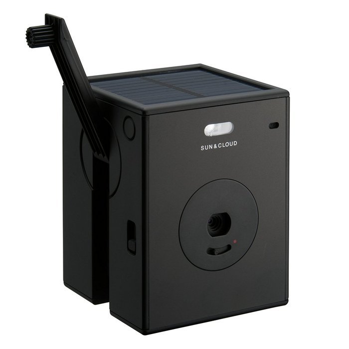 Superheadz: Sun&Cloud Self-Sunstainable Digital Camera - Black N2