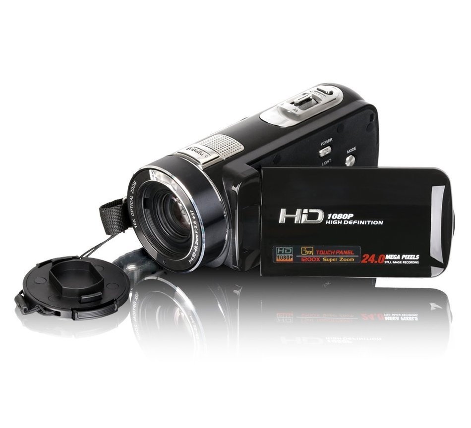 Camera Camcorders, Besteker Portable Digital Video Camcorder HD 1080P DV 3.0 Inches Touch Screen Support 64G SD... N17