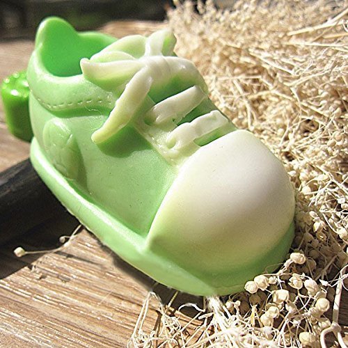 "3D Cute Canvas Shoes Silicone Fondant Mold Chocolate Mould" shopping