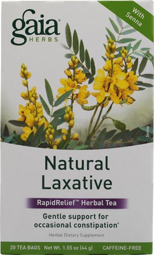 Natural Laxative Rapid Relieve Herbal Tea 20 Bags