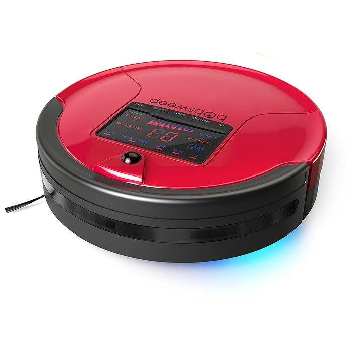 bObsweep PetHair Robotic Vacuum Cleaner and Mop, Rouge N5