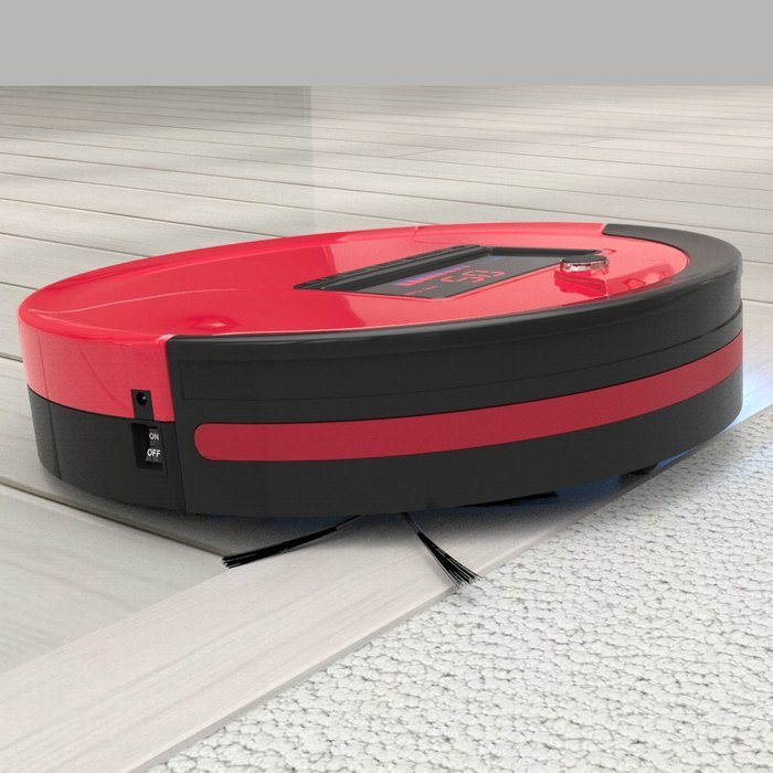 bObsweep PetHair Robotic Vacuum Cleaner and Mop, Rouge N7