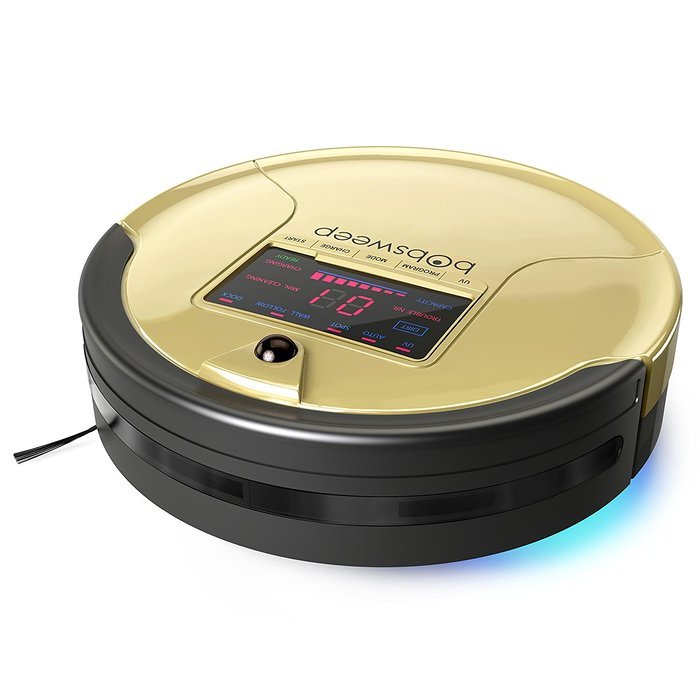 bObsweep PetHair Robotic Vacuum Cleaner and Mop, Rouge N8