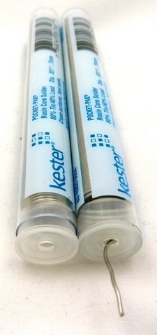 Kester Pocket Pack Solder 60/40 0.031 0.50 oz. Tube, 2 Pack by Kester