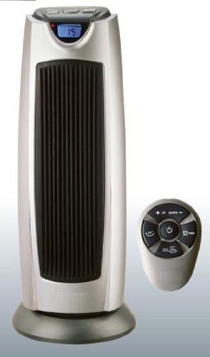 PTC-2000BR 1,500 Watts Ceramic Oscillating Tower Fan in Summer and a Heater in Winter with Remote Control