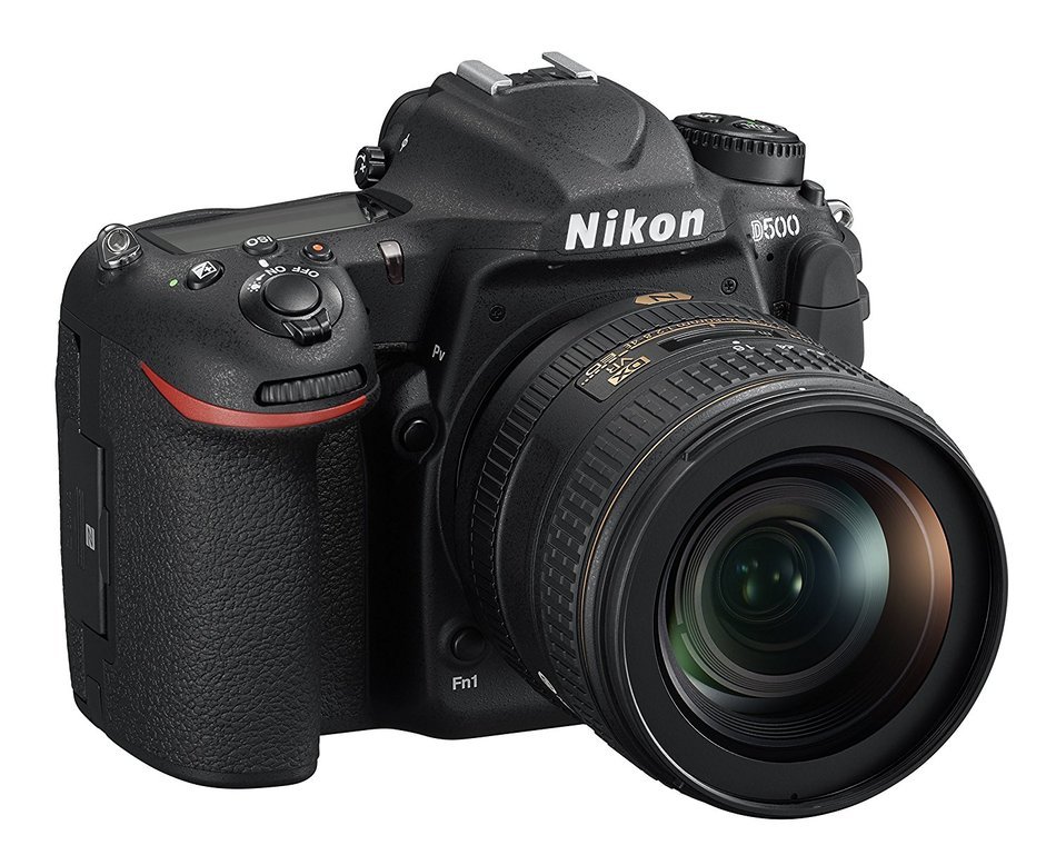Nikon D500 DX-Format Digital SLR (Body Only) w/ Nikon MB-D17 Multi Battery Power Pack N2