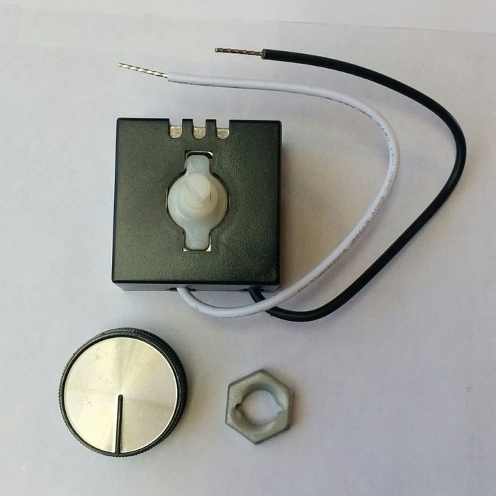 Midwest Hearth Fan Speed Control Kit | Fireplace and Stove Blowers | On/Off Variable Speed Controller with Rheostat... N4
