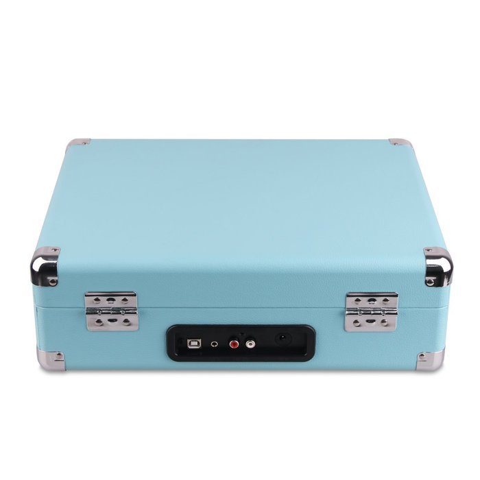 MUSITREND Record Player Classic Portable Suitcase 3 Speed Stereo Turntable with Built-in Speakers, PC Recorder... N7