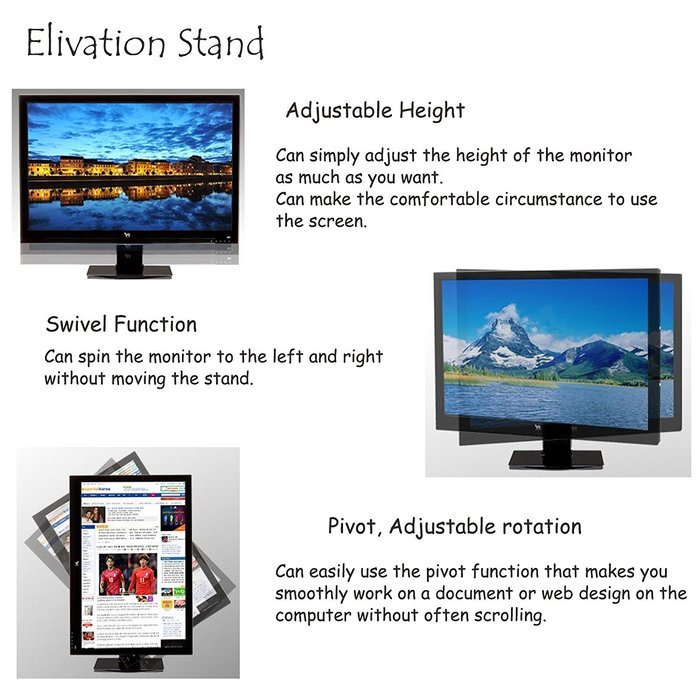 Zalcom Zevroid-30Q1 LCD Monitor 30" Zero Bright Dot with Elivation Stand N6