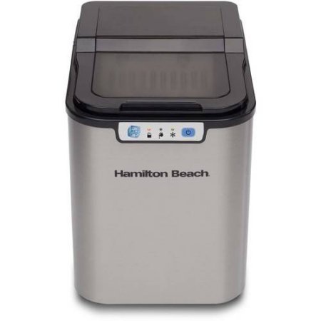 Hamilton Beach Portable Ice Maker | Touch Buttons for Easy Operation N3