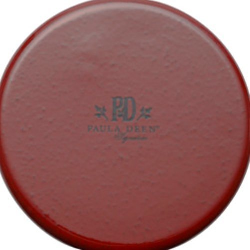 Paula Deen 2-Quart Enamel on Steel Teakettle, Red