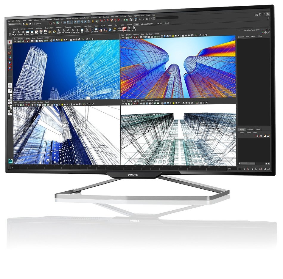 Philips BDM4065UC 40" Class 4K Monitor UHD 3840 x2160 Resolution, Speakers, USB Hub, VGA,... N3