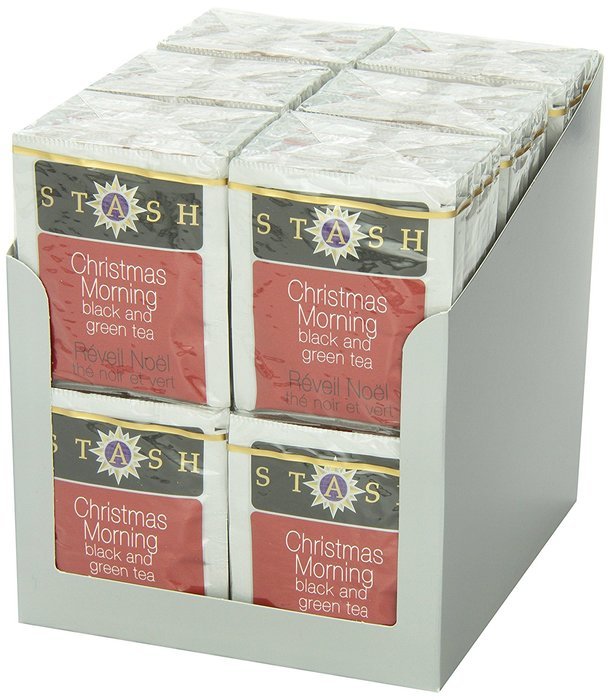 Stash Tea Double Bergamot Earl Grey Black Tea, 10 Count Tea Bags in Foil (Pack of 12) N13