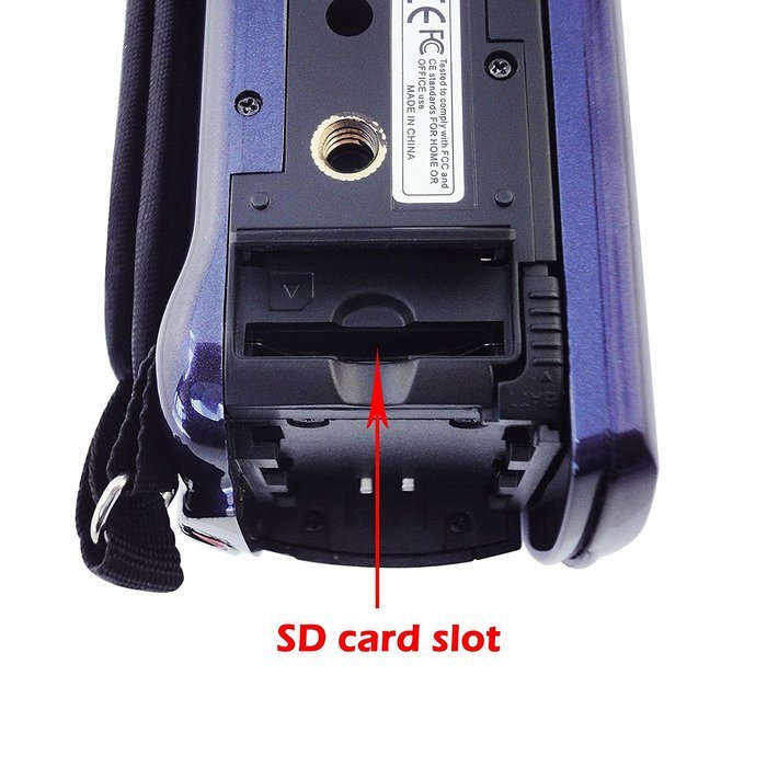 TEKMAGIC 1280x720P HD Portable DV Camcorder Video Camera with 3.0" TFT LCD Monitor N2