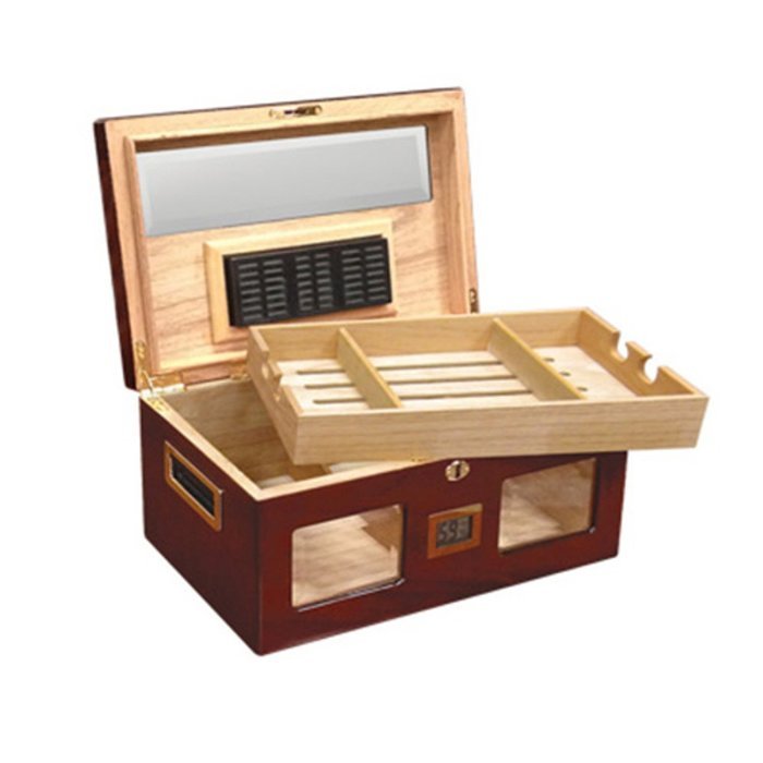 Prestige Import Group Valencia Glass Top Humidor N4