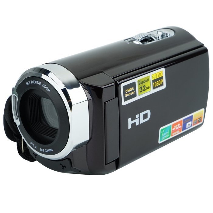 TEKMAGIC 8GB 1920x1080P HD Portable DV Camcorder Micro SD Card DVR Voice Recording