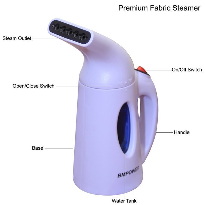 Garment Steamer-Premium Quality,Portable Handheld Fabric Steamer Fast Heat-up Powerful Travel Garment Clothes... N5