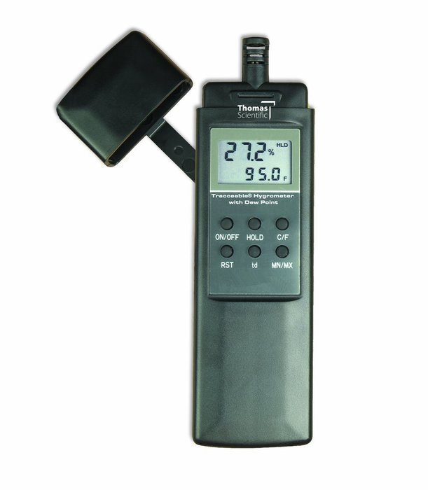 Thomas Traceable Pocket Dew Point/Hygrometer/Thermometer, -4 to 122 degree F