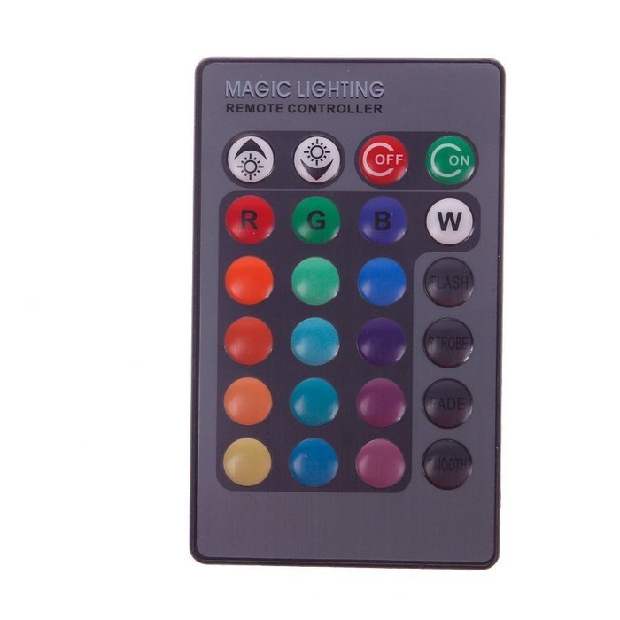 E27 5W RGB LED Magic Light Bulb Lamp + IR Remote Control 16 Colors Change N4