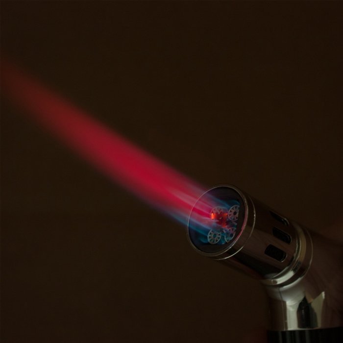 Scorch Torch Capilano Quad Jet Torch Cigar Lighter or Culinary Use (Black)